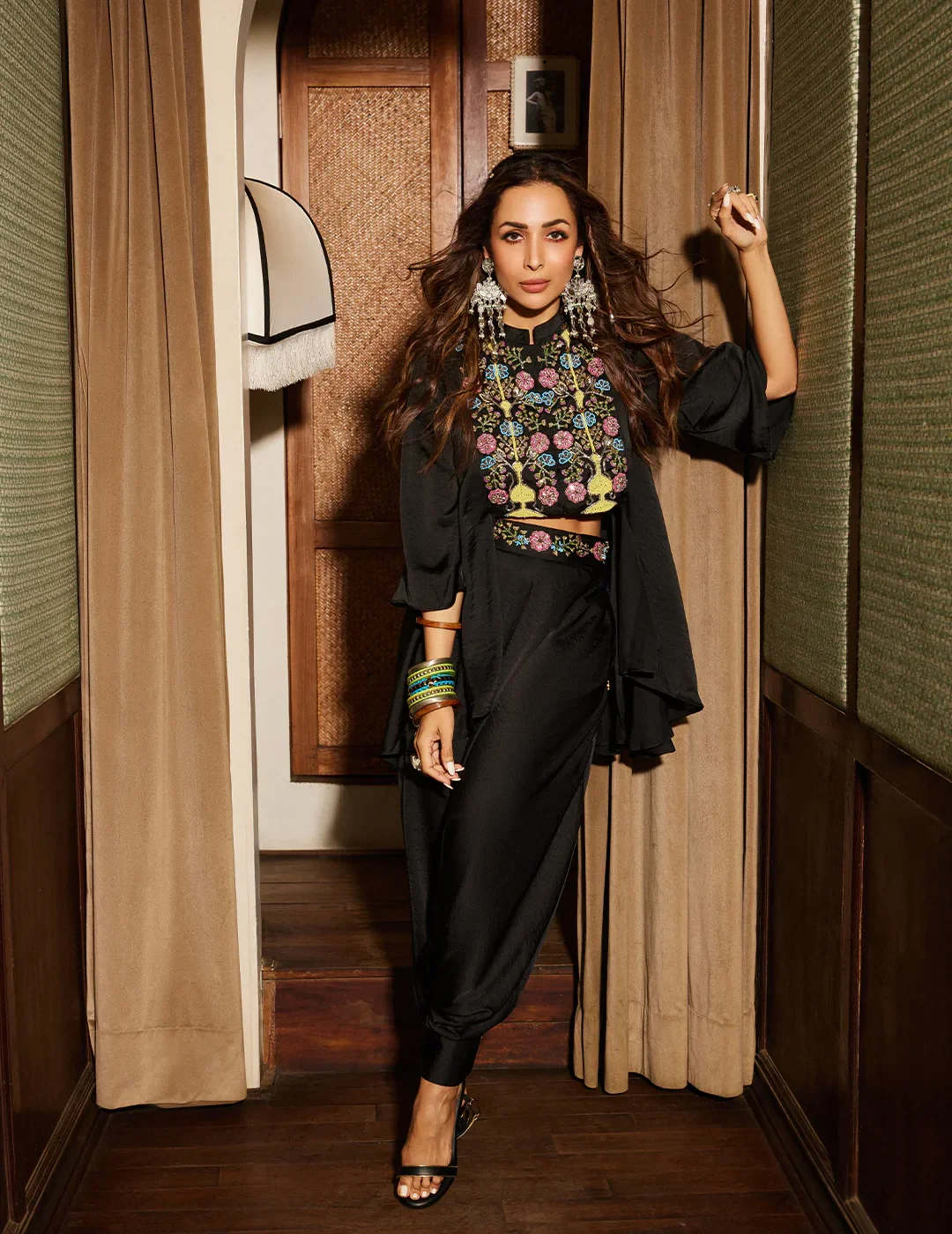 Black Aariv co-ord set