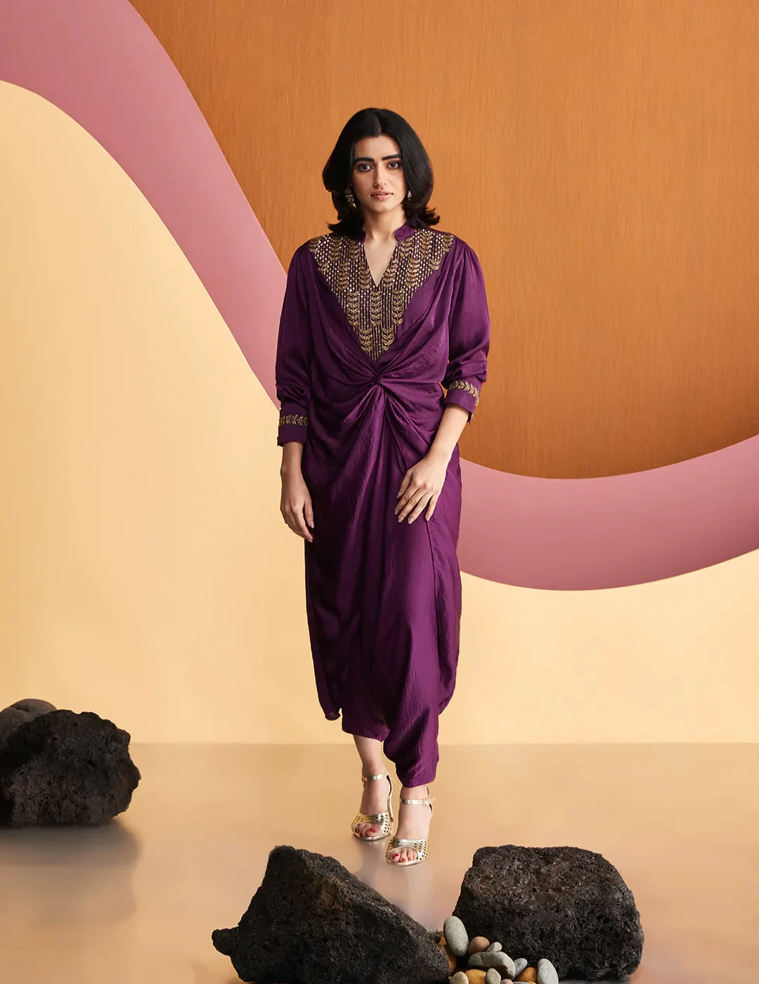 Purple Favour Co-ord